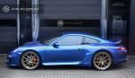 Porsche 911 Blue Electric by Carlex Design 2014 года
